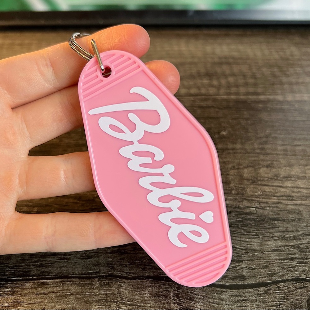 COPY - barbie keychain